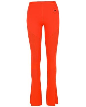 adidas By Stella McCartney Logo Printed Flared Leggings