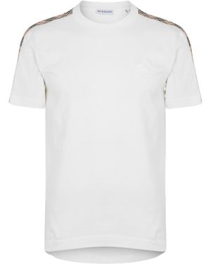 Burberry Burb Tape T-Shirt - White
