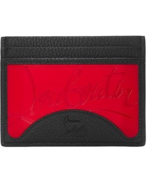 Christian Louboutin Kios Logo Card Holder - Red