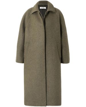 Rohe Long-Sleeved Coat - Natural