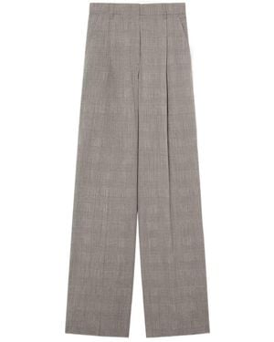 Golden Goose Oversized Checked Trousers - Grey