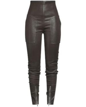 Rick Owens Slim-Fit Pants - Gray