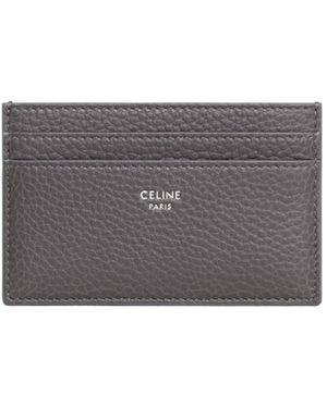 Celine Medium Card Holder - Grey