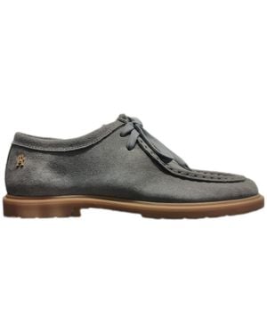Tommy Hilfiger Suede Lace-Up Shoes - Grey