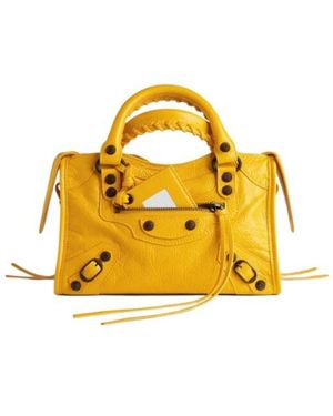 Balenciaga Le City Mini Shoulder Bag - Yellow