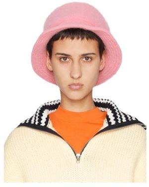 Marni Quilted Fisherman's Hat - Pink