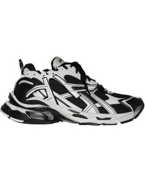 Balenciaga Runner Lace-Up Sneakers - Black