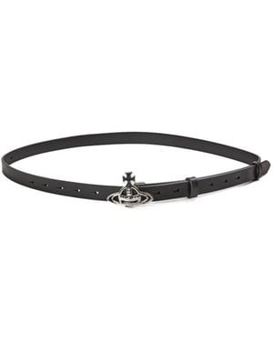 Vivienne Westwood Simple Belt - White