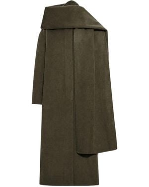 Soeur Long-Sleeved Coat - Green