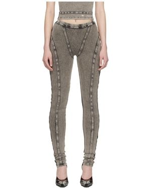 KNWLS Scuba Panelled Trousers - Grey