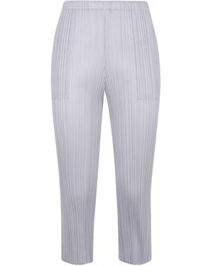 Pleats Please Issey Miyake Pleats Please Issey Miyake Pleated Trousers - Grey