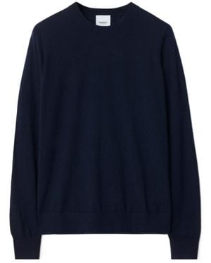 Burberry Wool Jumper - Blue