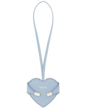 Ferragamo Hug Heart Mirror Charm - Blue