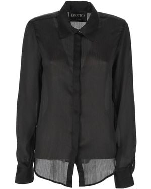 Dondup Long-Sleeves Shirt - Black
