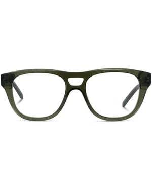Givenchy Eyewear Pilot-Frame Glasses - White
