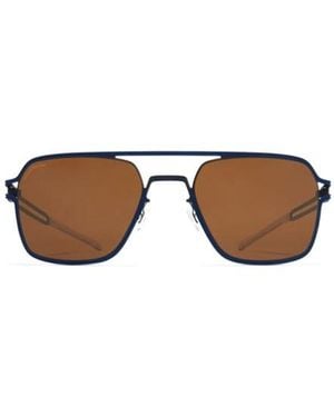Mykita Riku Navigator Frame Sunglasses - Brown