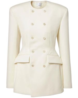 Wardrobe NYC Double-Breasted Dress - Natural