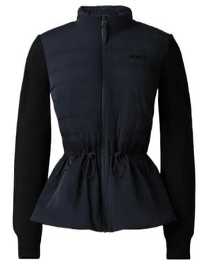 Mackage Laika-Z Drawstring Hybrid Jacket - Black