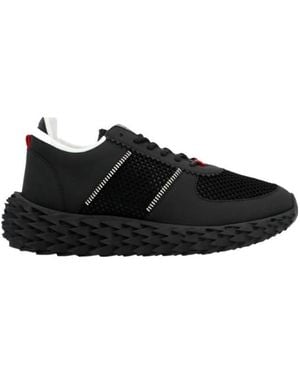 Giuseppe Zanotti Logo Casual Sports Shoes - Black