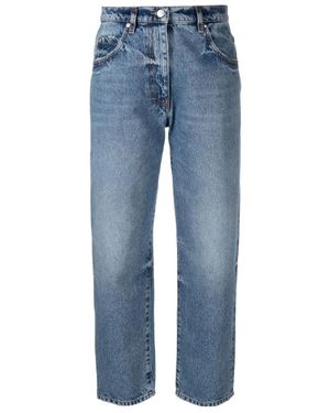 MSGM Straight-Leg Denim Jeans - Blue