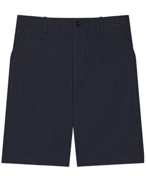 Givenchy Couture Seam Chino Bermuda Shorts - Blue