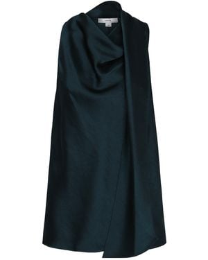 Vince Fluid Scarf Top - Blue
