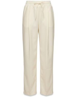AYA MUSE Chequered Trousers - Natural