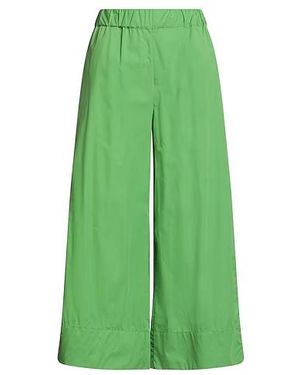 MAX&Co. Loose Straight-Leg Trousers - Green