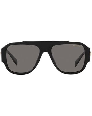 Versace Eyewear Pilot Frame Sunglasses - Multicolor
