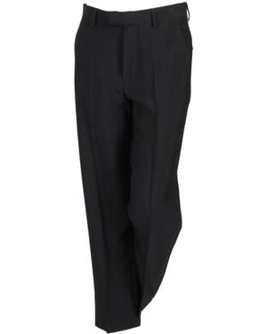 Ann Demeulemeester Gaelle Straight-Leg Trousers - Black