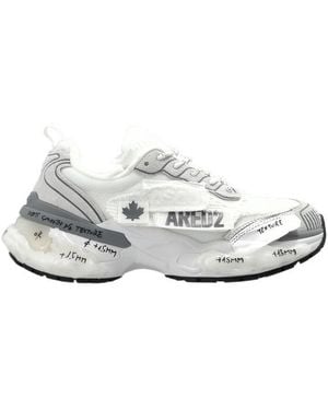 DSquared² Faster Trainers - White