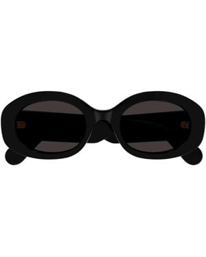 Chloé Oval Sunglasses - Black