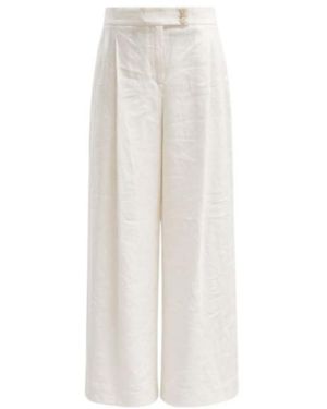 Eleventy Straight-Leg Casual Pants - White