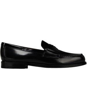 Prada Penny Loafers - Black