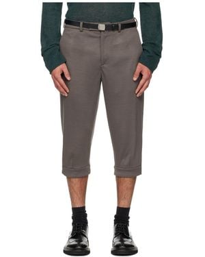 Rier Knickerbocker Wool Shorts - Grey