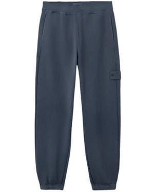 Stone Island Regular-Fit Joggers With Pockets - Blue