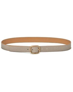 Loewe Rounded Soft Belt - White