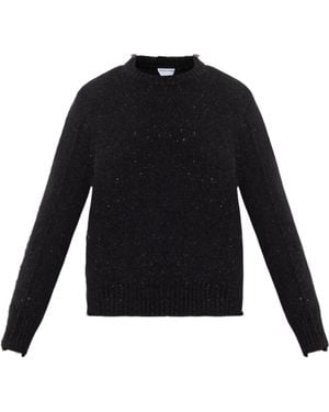 Bottega Veneta Ribbed Knit Pullover - Black
