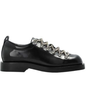 Jimmy Choo Reeves Lace-Up Shoes - Black