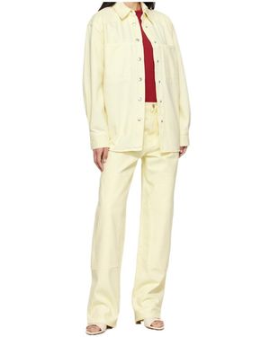 Agolde Laria Pierced Jeans - Yellow