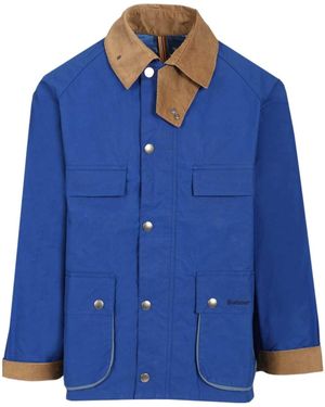 Barbour X Paul Smith Sugarlump Bedale Casual Jacket - Blue