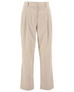 Barbour Fern Tapered Pants - Natural