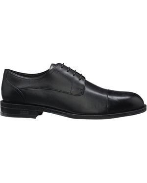 BOSS Lace-Up Derby Shoes - Black