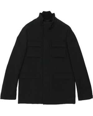Fendi Long-Sleeved Casual Jacket - Black