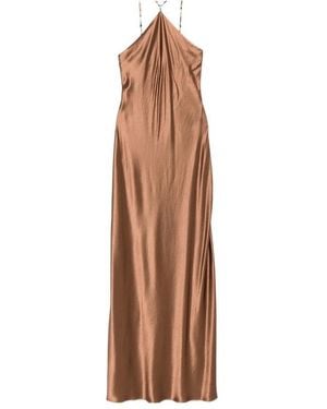 STAUD Sleeveless Dress - Brown