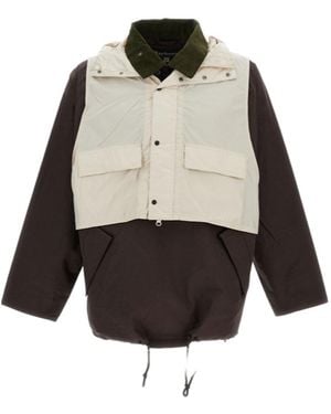 Barbour X Kaptain Sunshine Transport Smock Casual Jacket - Multicolour