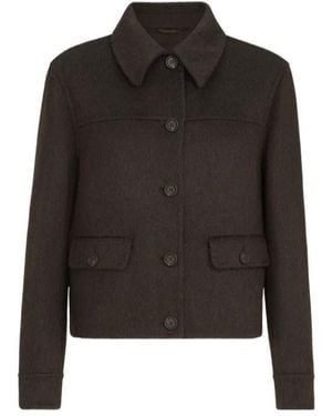 Brunello Cucinelli Hand-Crafted Outerwear Jacket - Black