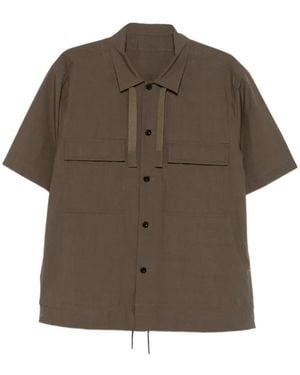 Sacai Short-Sleeved Shirt - Green