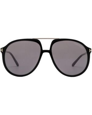Tom Ford Eyewear Pilot Frame Sunglasses - Multicolour