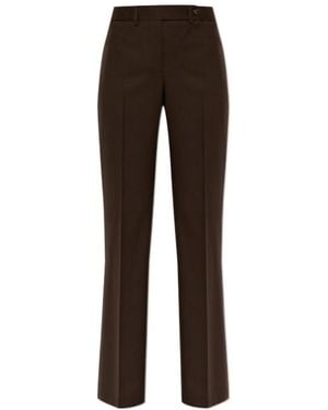 Paul Smith Pleated Wide-Leg Trousers - Brown